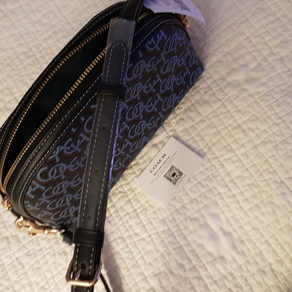 Coach Navy Blue Crossbody Bag - Picture 10 of 10